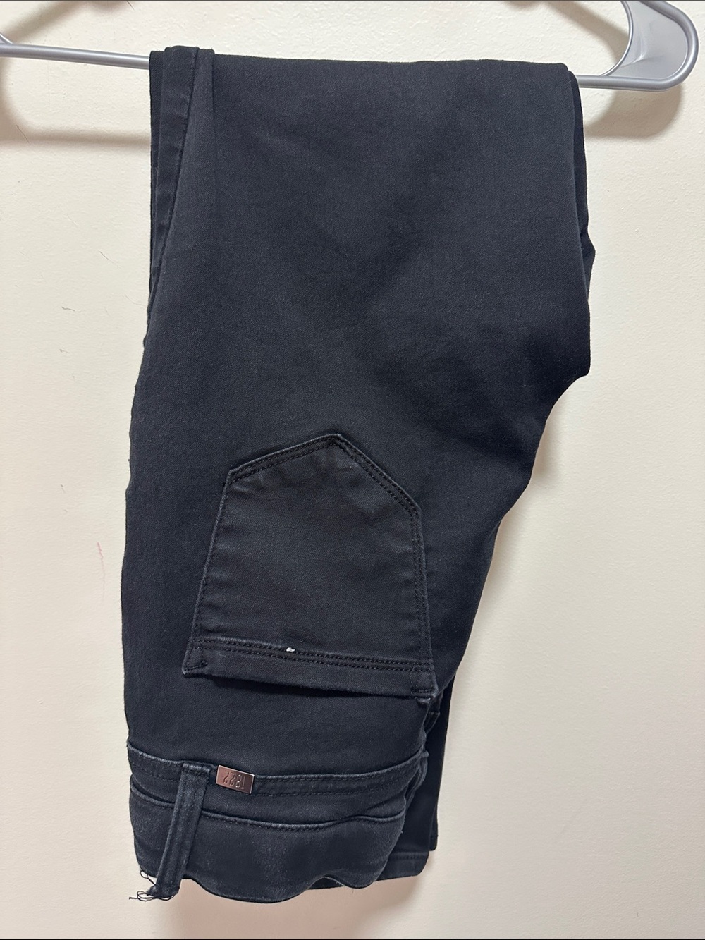 1822 Denim  Slim Black Jeans